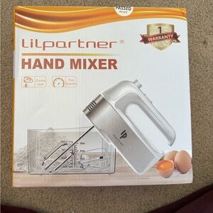 Lilpartner Silver Hand Mixer